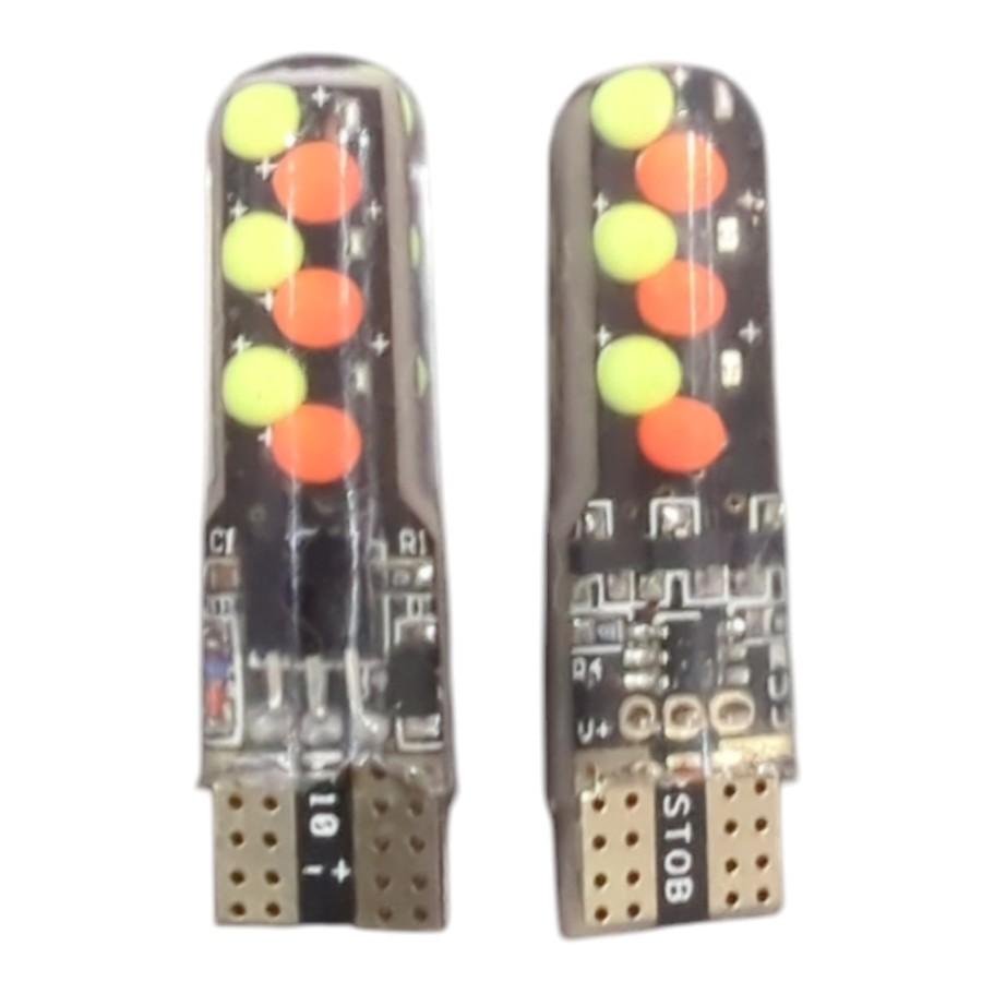 2x RGB LED Kennzeichenbeleuchtung 12vW5W T10 für VW GOLF VI (5K1)