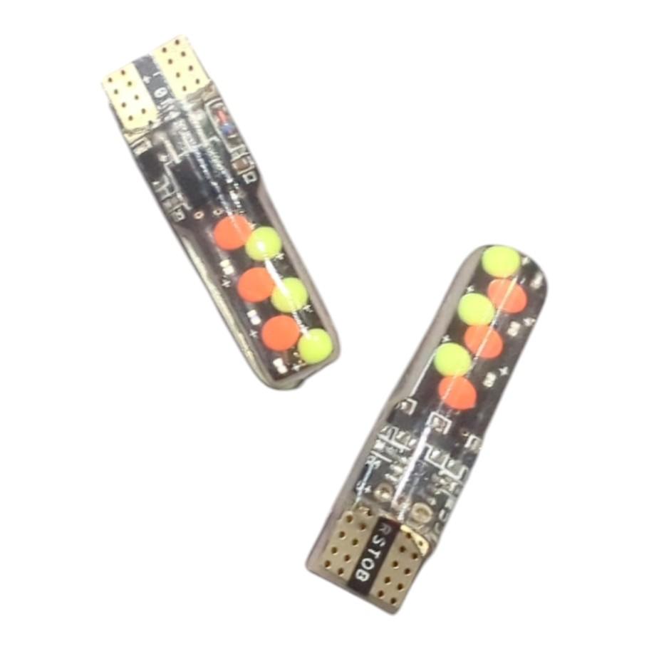 2xRGB LED kentekenplaatverlichting 12vW5W RENAULT SCÉNIC I JA0/1,FA0