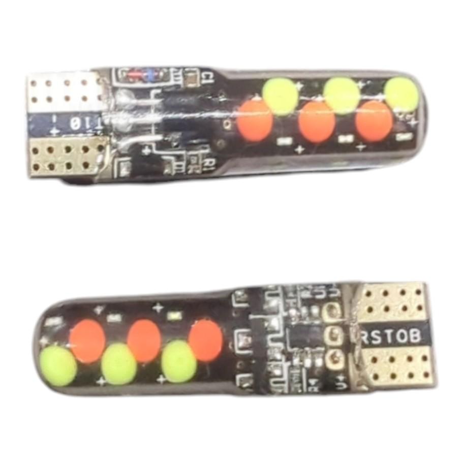 2xRGB LED kentekenplaatverlichting 12vW5W RENAULT SCÉNIC I JA0/1,FA0