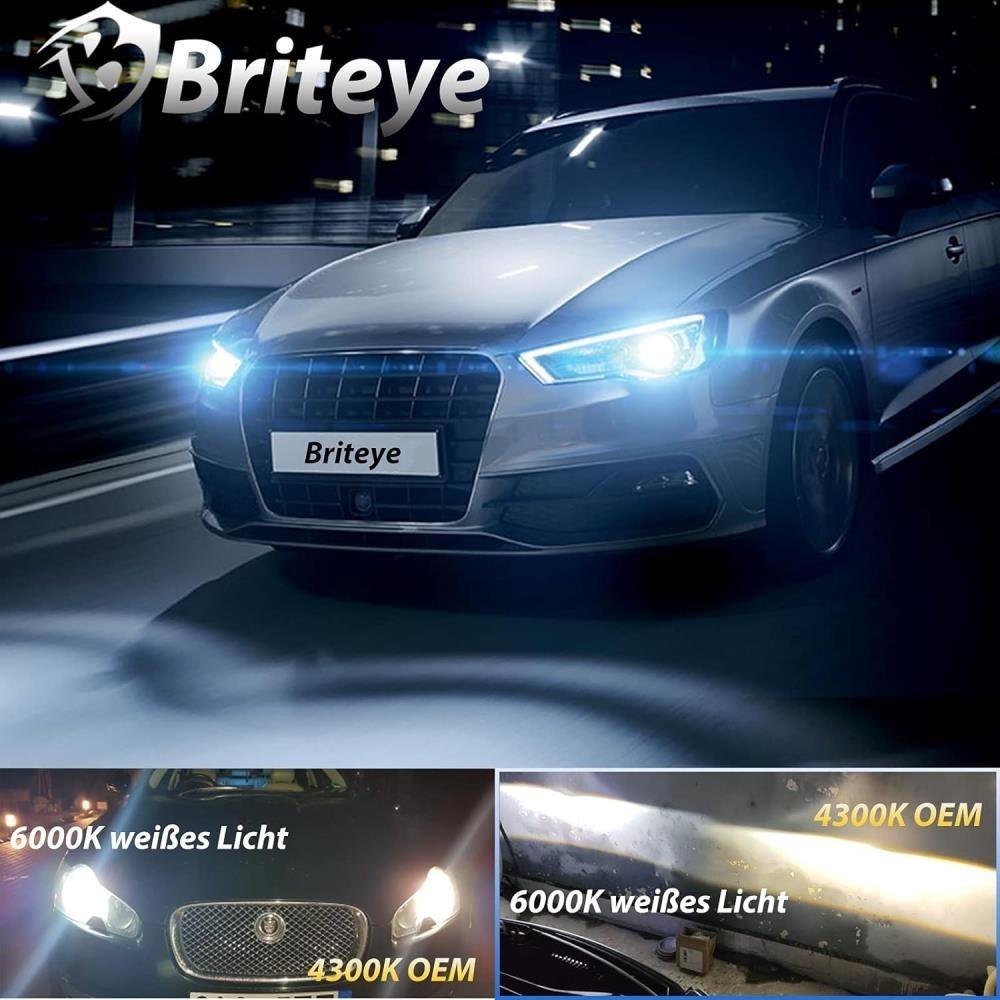 Sæt 2 stykker Xenon Brenner D3S 6000K 35W Lampe E-test Mark Audi A6 C6 4F2