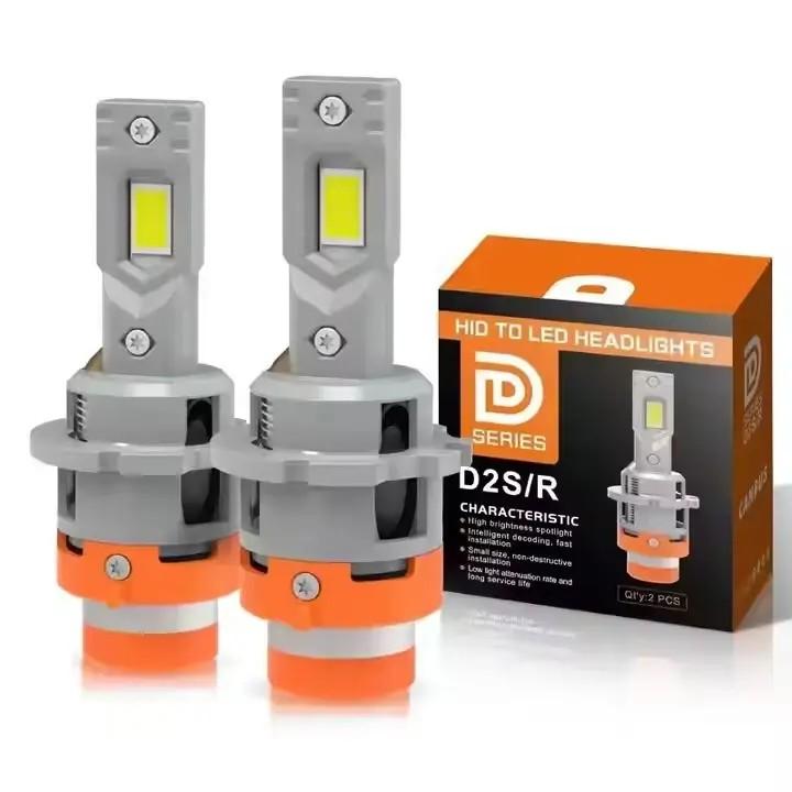 D2S LED Xenon Brenner 6000K Set 35W HID Lampen weiß mit E-Prüfzeichen 85122