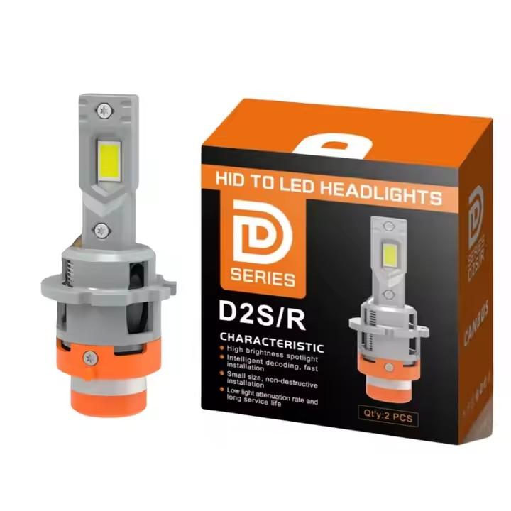 D2S LED Xenon Brenner 6000K Set 35W HID Lampen weiß mit E-Prüfzeichen 85122