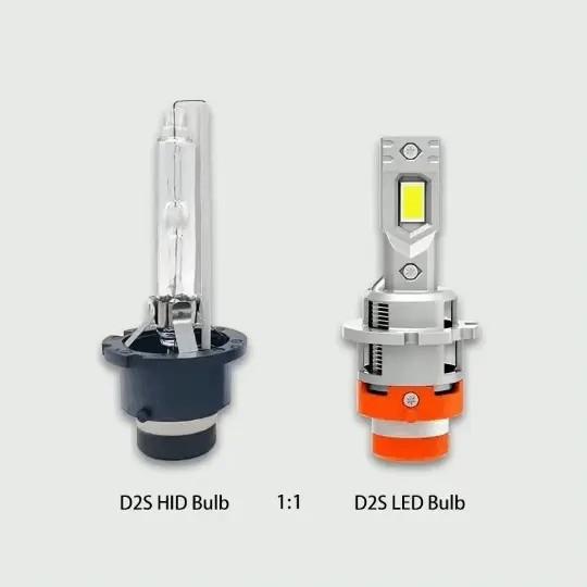 D2S LED Xenon Brenner 6000K Set 35W HID Lampen weiß mit E-Prüfzeichen 85122