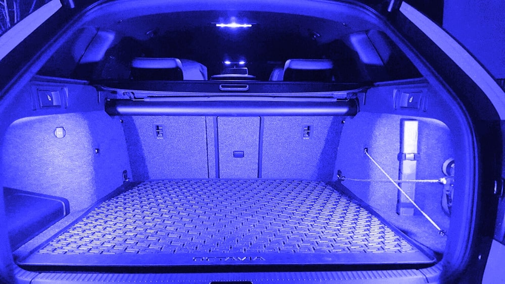 LED Innenraumbeleuchtung BMW 3er Touring F31 Premium Lichtpaket Kombi Blau