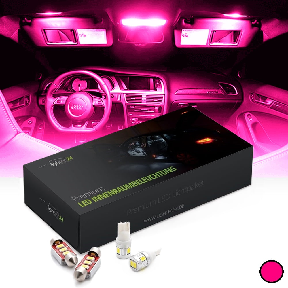 LED Innenraumbeleuchtung VW Passat B7 Variant 3C (365) Premium Lichtpaket Rot Grün Blau Pink Weiß Warmweiß Kaltweiß RGB