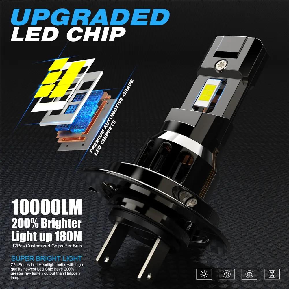 2x Ultra helle 30W H7 LED - Scheinwerfer Set | 6500K Tageslichtweiß | Canbus - kompatible Automobil - Lampen - LEDRide