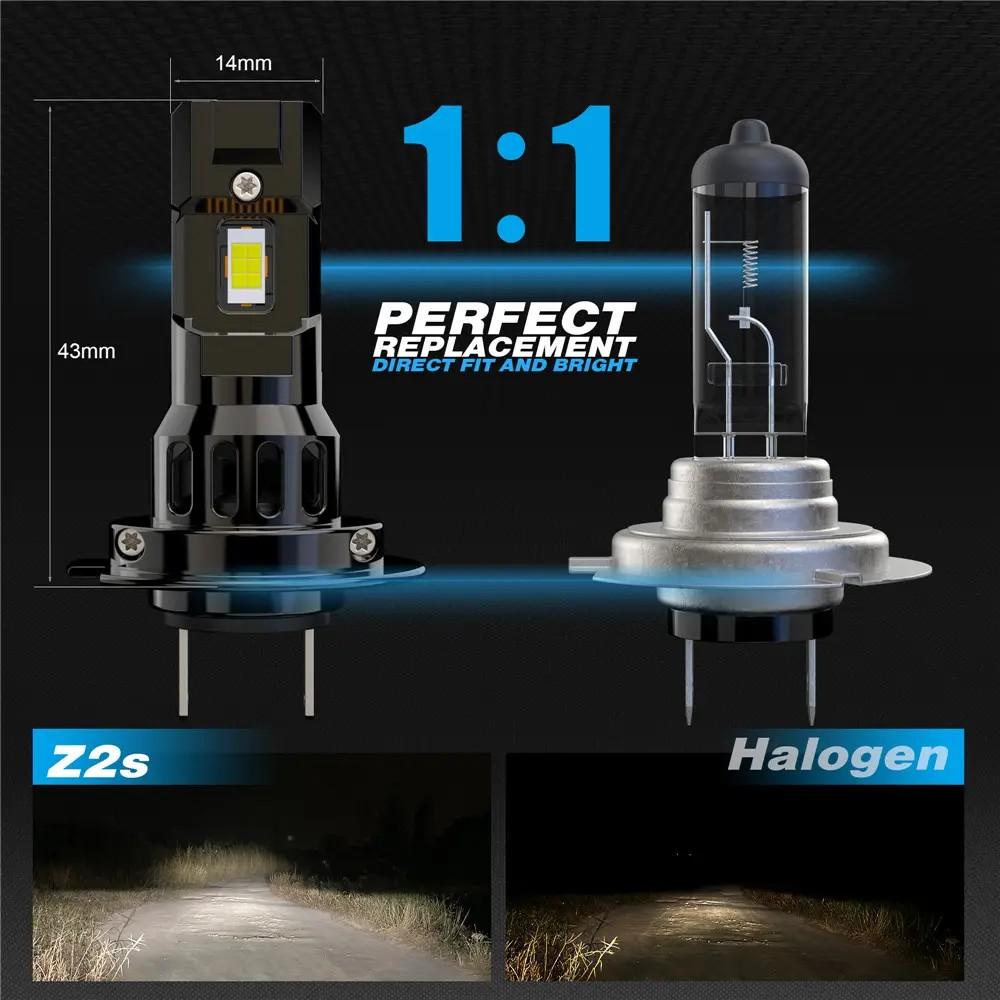 2x Ultra helle 30W H7 LED - Scheinwerfer Set | 6500K Tageslichtweiß | Canbus - kompatible Automobil - Lampen - LEDRide