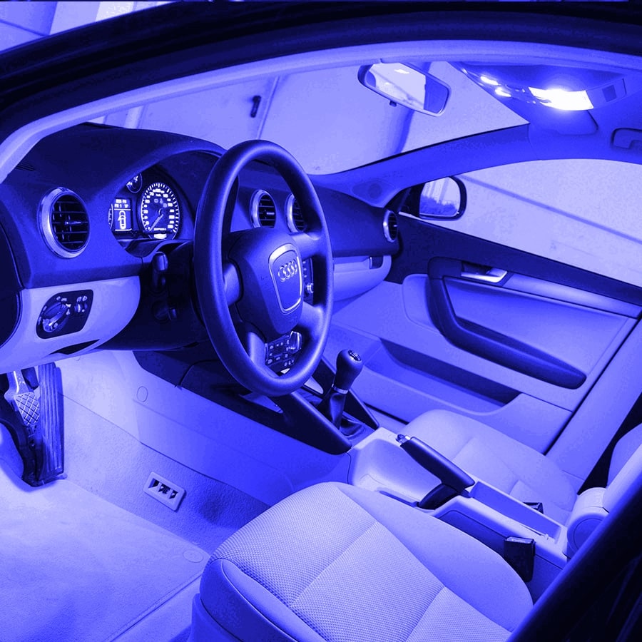 LED Innenraumbeleuchtung BMW 3er M3 F30 Premium Lichtpaket Blau