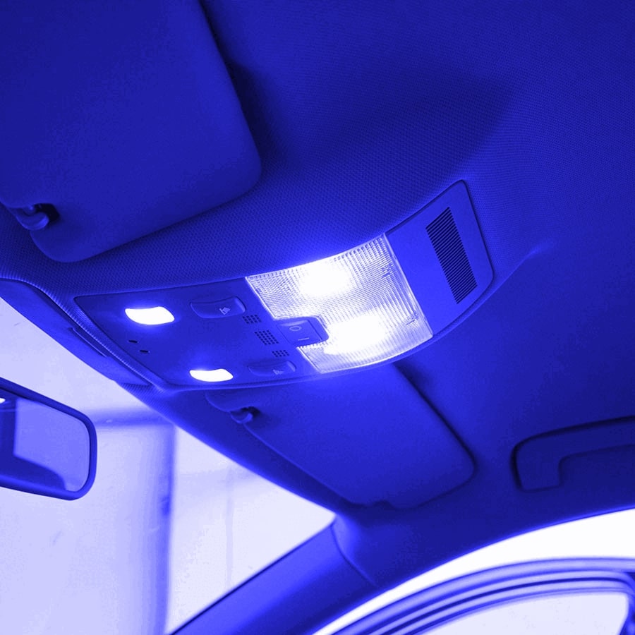 LED Innenraumbeleuchtung BMW 3er Touring F31 Premium Lichtpaket Kombi Blau