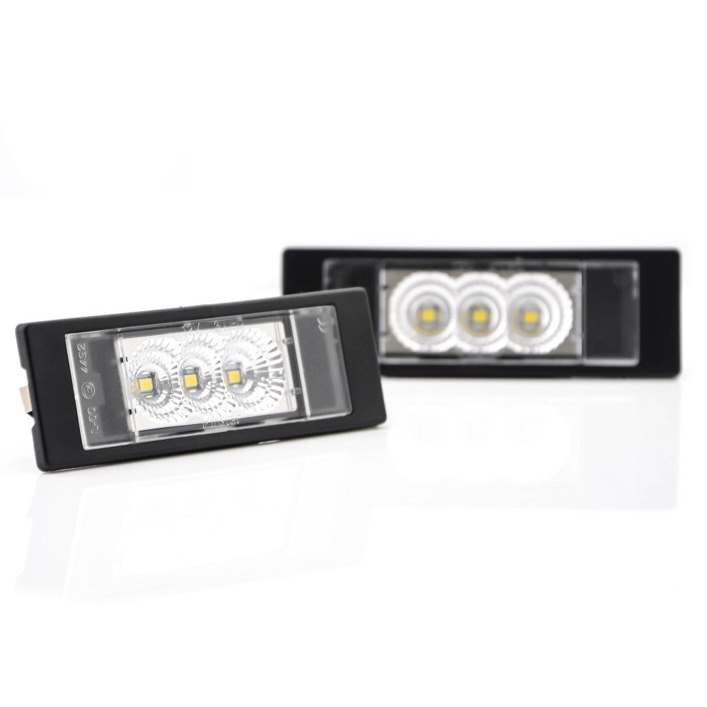 LED Kennzeichenbeleuchtung Module BMW Opel Fiat Alfa-Romeo CHROM Zulassung