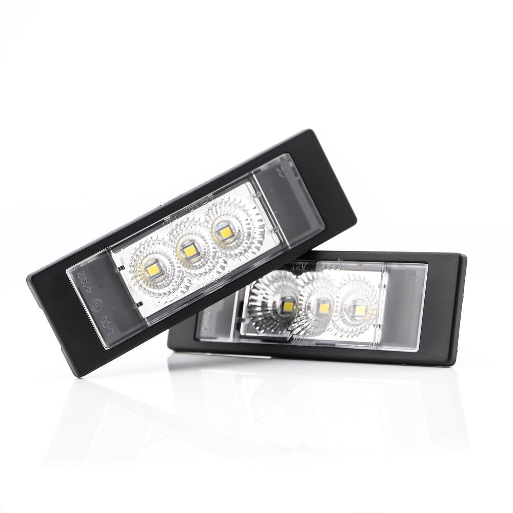 LED Kennzeichenbeleuchtung Module BMW Opel Fiat Alfa-Romeo CHROM Zulassung