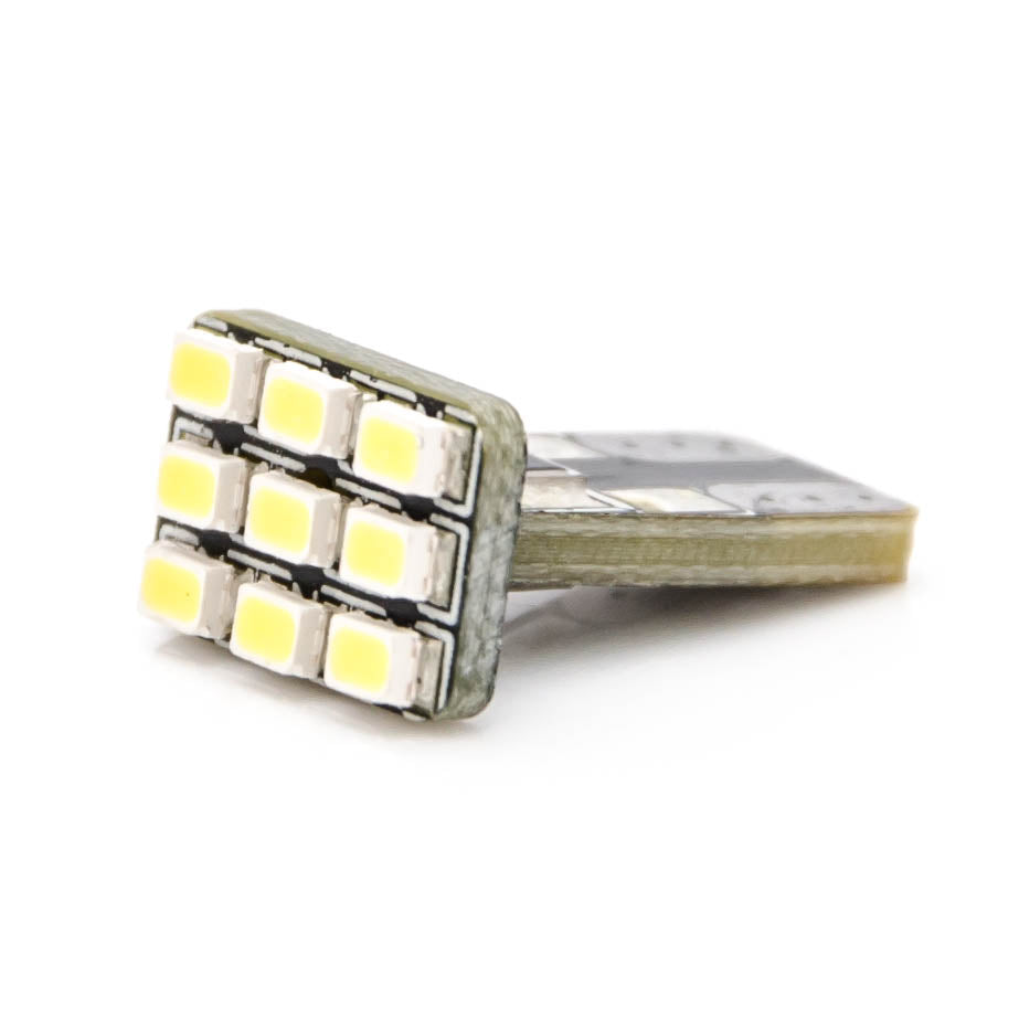 W5W 9 SMD T-Form Canbus Xenon - LEDRide