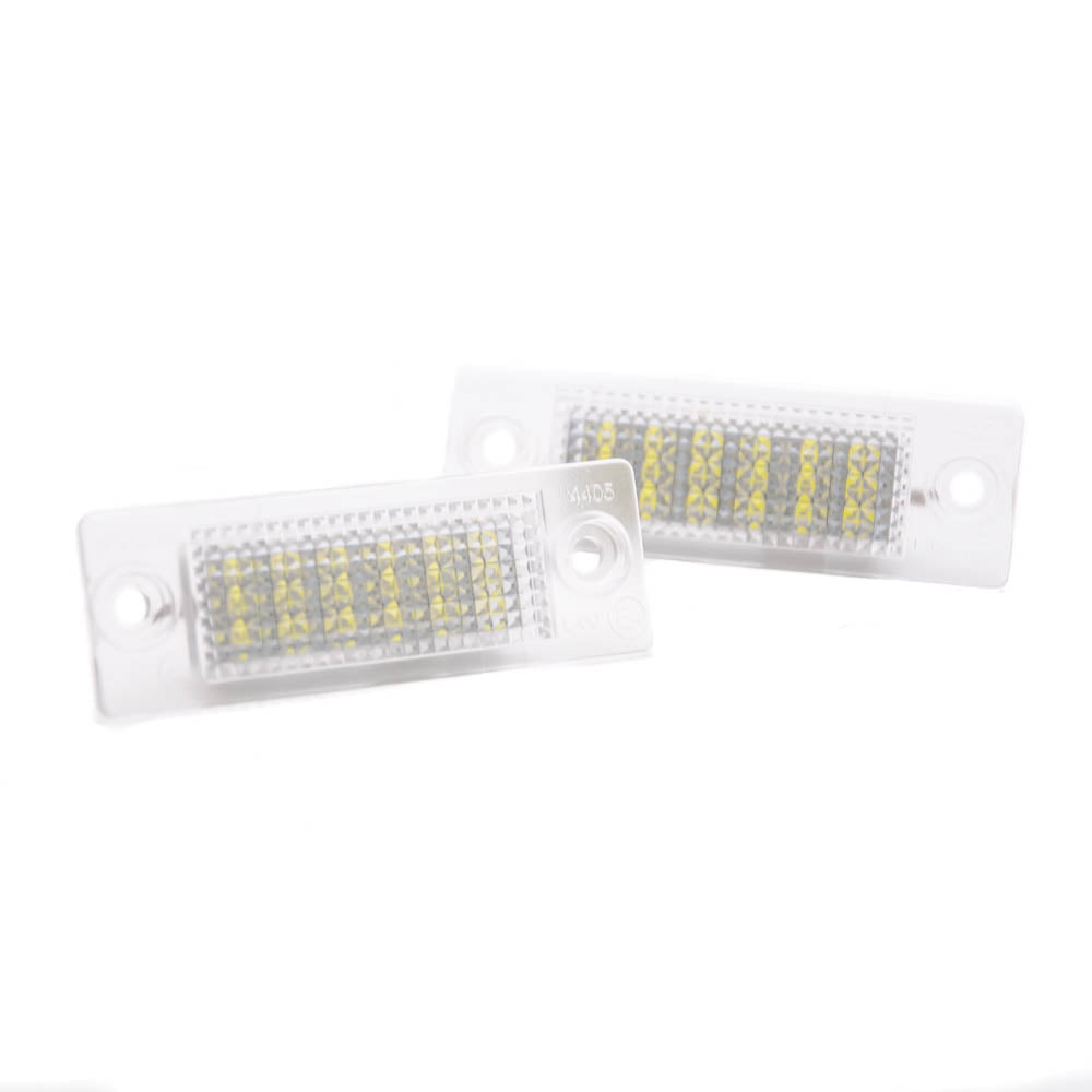 LED Kennzeichenbeleuchtung VW Touran Golf Plus Passat Multivan Caddy Jetta Skoda Superb Octavia 1Z mit E-Prüfzeichen - LEDRide