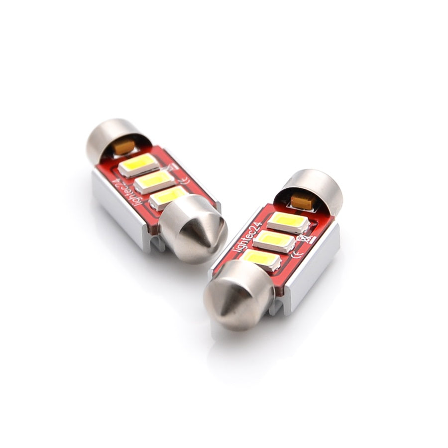 LED Türeinstiegsleuchten C5W 3SMD Soffitte 36mm CANBUS Weiss Xenon Ambiente - LEDRide