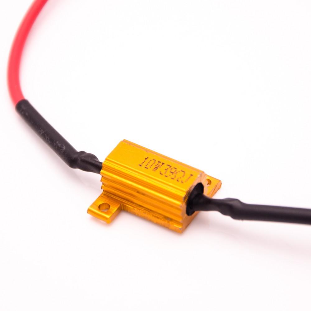 10W 39Ohm Lastwiderstand + 2 Klemmen LED SMD Lampen Widerstand Beleuchtung