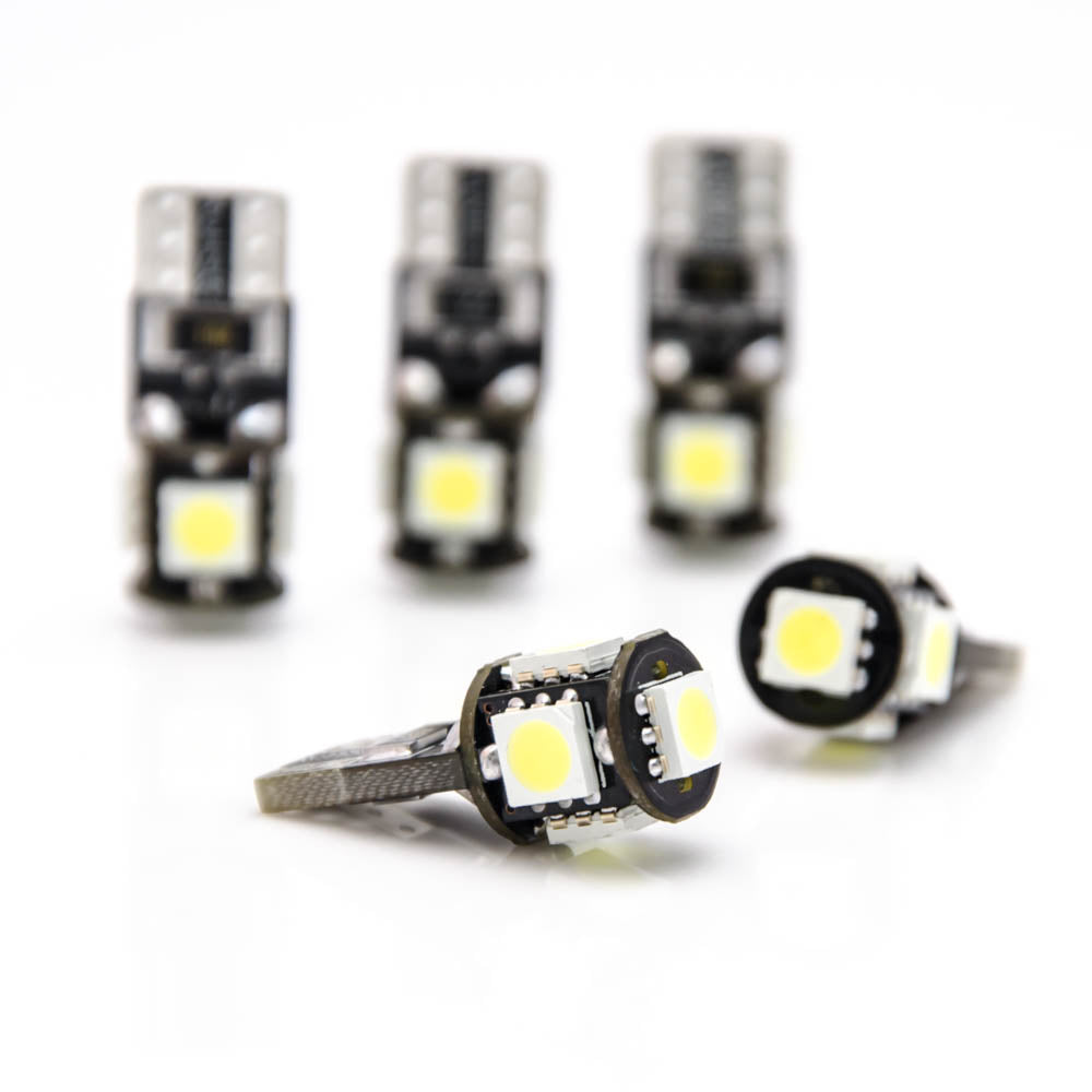 5 Stück W5W T10 5 SMD LED 5050 Canbus Lampe Innenraum - LEDRide