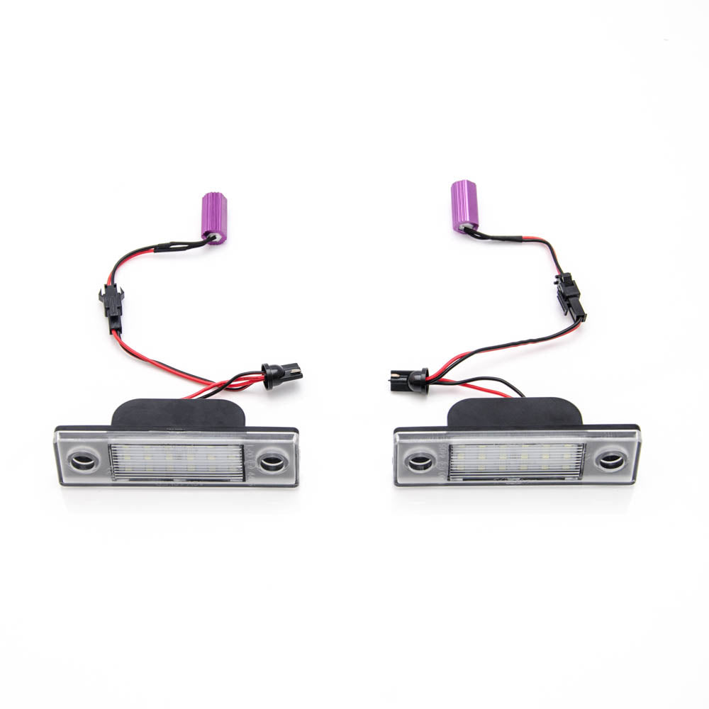 LED Kennzeichenbeleuchtung Chevrolet Aveo Cruze Spark Nubira Daewoo E-Zulassung - LEDRide