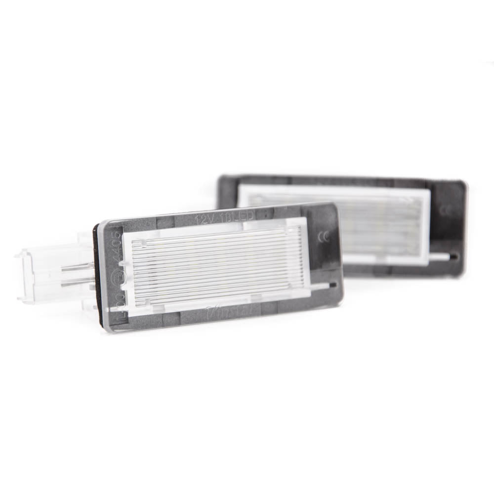 LED Kennzeichenbeleuchtung Dacia Renault Espace Scenic Laguna Clio Plug&Play - LEDRide