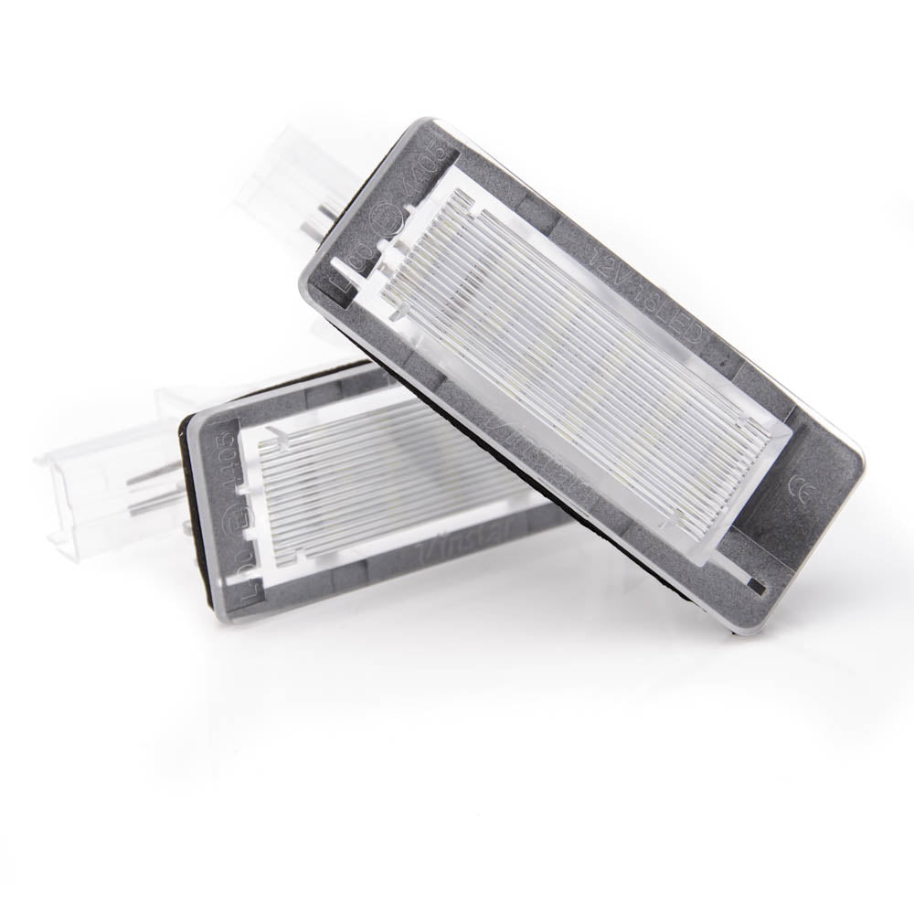 LED Kennzeichenbeleuchtung Dacia Renault Espace Scenic Laguna Clio Plug&Play - LEDRide