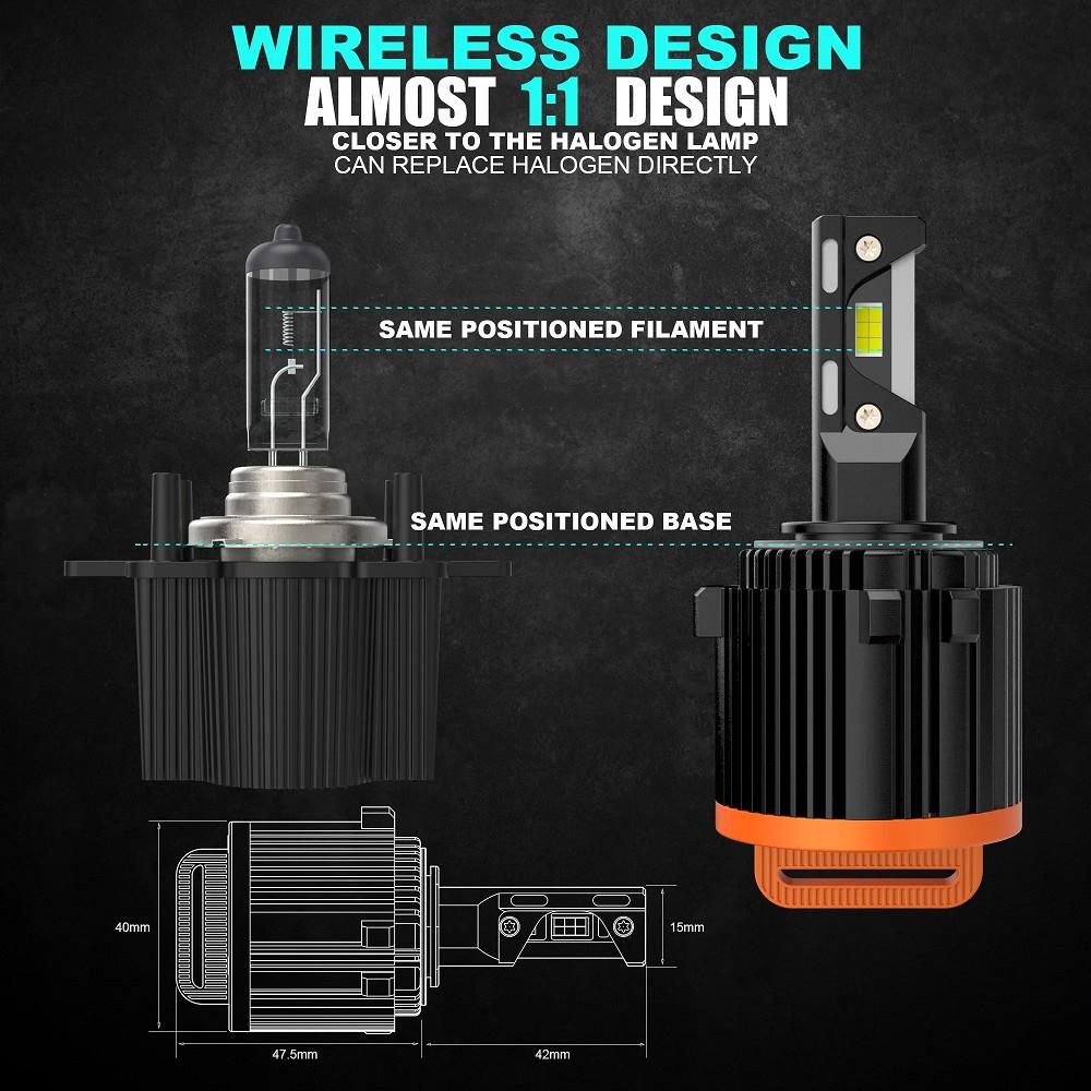 G7 LED - Scheinwerfer 50W 12000LM 6500K | Fehlerfrei | Plug & Play | Passend für VW Golf 7 - LEDRide
