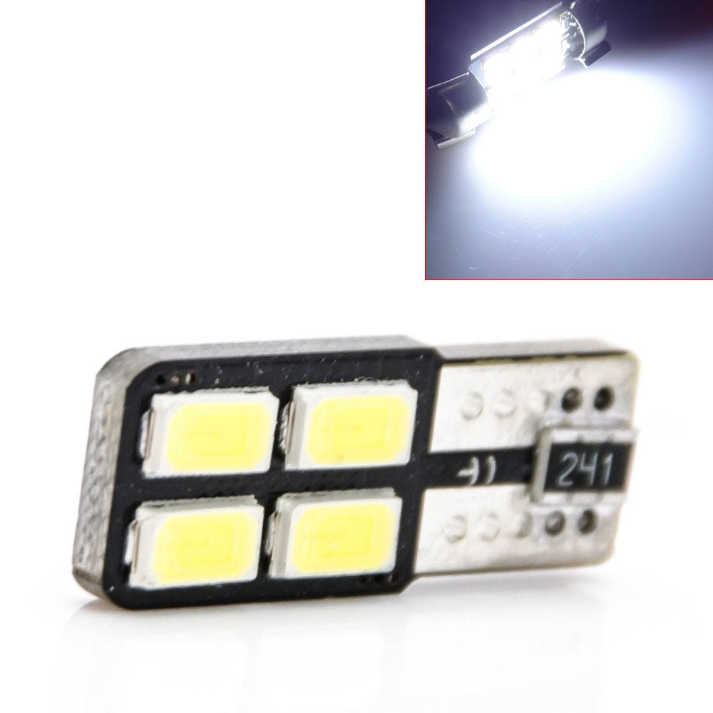 W5W 4 SMD 4/0 Canbus KFZ Innenraum Leuchte Weiß Glassockel - LEDRide