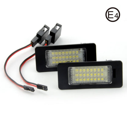 LED Kennzeichenbeleuchtung Module Xenon Audi A1 A4 B8 A5 TT Q3 Q5 mit Zulassung - LEDRide
