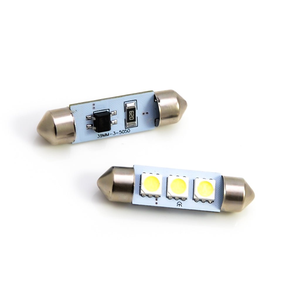 1 Stück LED Soffitten C5W 39mm 5050 SMD weiß Innenraum Beleuchtung KFZ - LEDRide