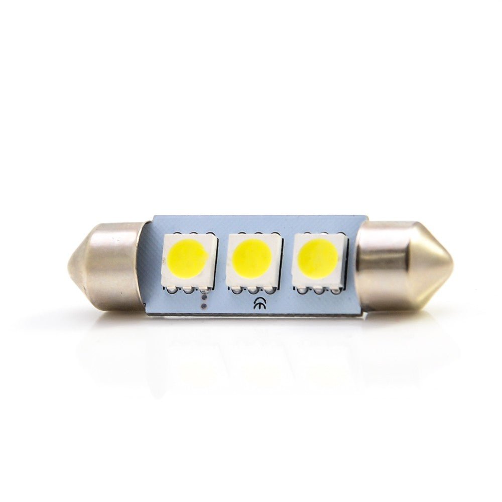 10 Stück LED Soffitten C5W 36mm 5050 SMD weiß Innenraum Beleuchtung KFZ - LEDRide