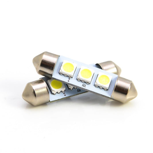 10 Stück LED Soffitten C5W 36mm 5050 SMD weiß Innenraum Beleuchtung KFZ - LEDRide