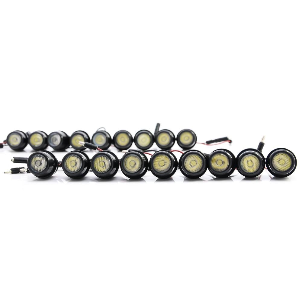 LED Tagfahrlicht & Positionslicht Dimmfunktion 18 Module E-Zulassung Peugeot #2