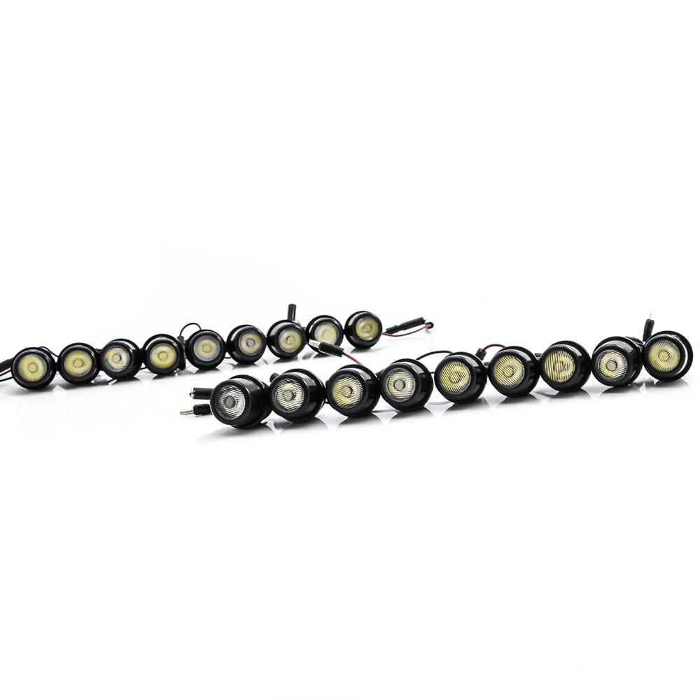 LED Tagfahrlicht & Positionslicht Dimmfunktion 18 Module E-Zulassung Peugeot #2