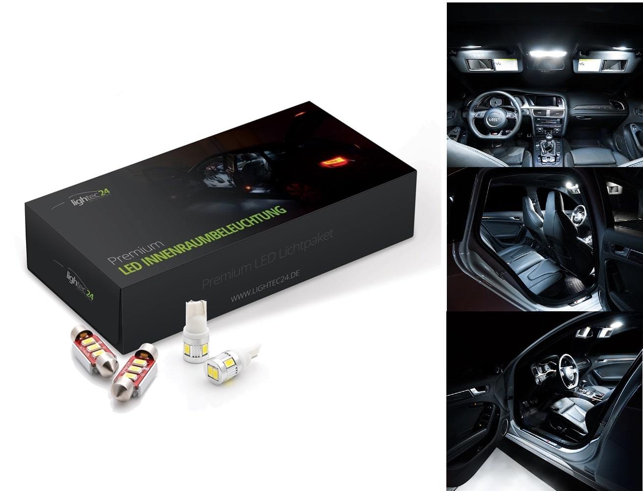 LED Innenraumbeleuchtung Audi TT Coupe (8N3) Premium Lichtpaket Interior - LEDRide