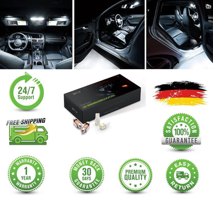 LED Innenraumbeleuchtung Premium Lichtpaket Audi A4 Avant 8D5, B5 Facelift - LEDRide