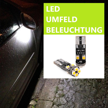 2x LED Umfeldbeleuchtung 8SMD 12vW5W für VW TIGUAN (5N_)