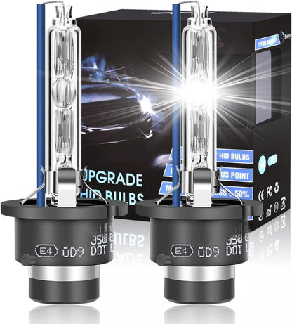 2x D2S xenonbrænder 5000K HID lamper til NISSAN MURANO II (Z51)
