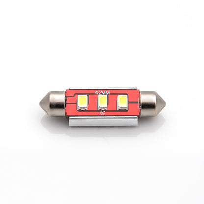 LED Soffitte C5W 42mm 3SMD Innenraum Beleuchtung weiss mit Kühlplatte Canbus