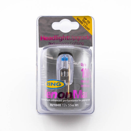 XenonMax H1 55 Watt Premium +100% Halogen Xenon E-Prüfzeichen - LEDRide