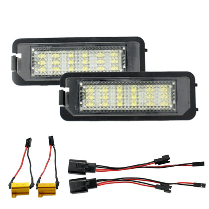 LED Kennzeichenbeleuchtung Module VW Golf Passat Polo Scirocco Lupo Zugelassen