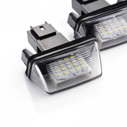 LED Kennzeichenbeleuchtung Module Peugeot Citroen mit Zulassung - LEDRide