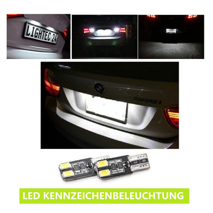 2x 4SMD LED Kennzeichenbeleuchtung 12vW5W T10 für RENAULT GRAND SCÉNIC IV (R9_)