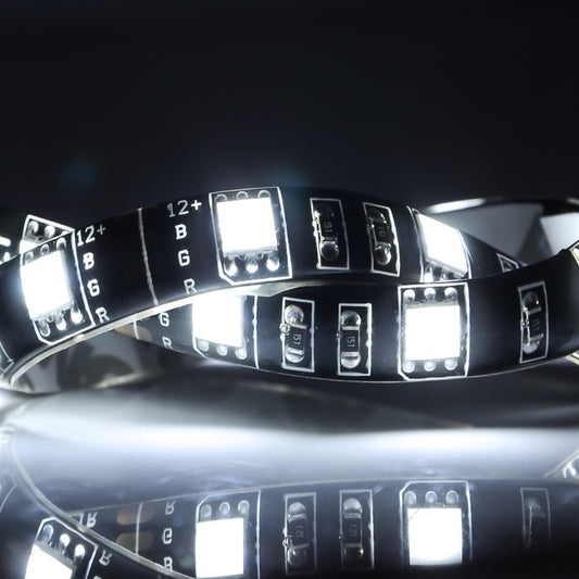 4 Stück LED Lichtleiste Leuchtband Streifen Strip 30cm 12V selbstklebend weiß - LEDRide