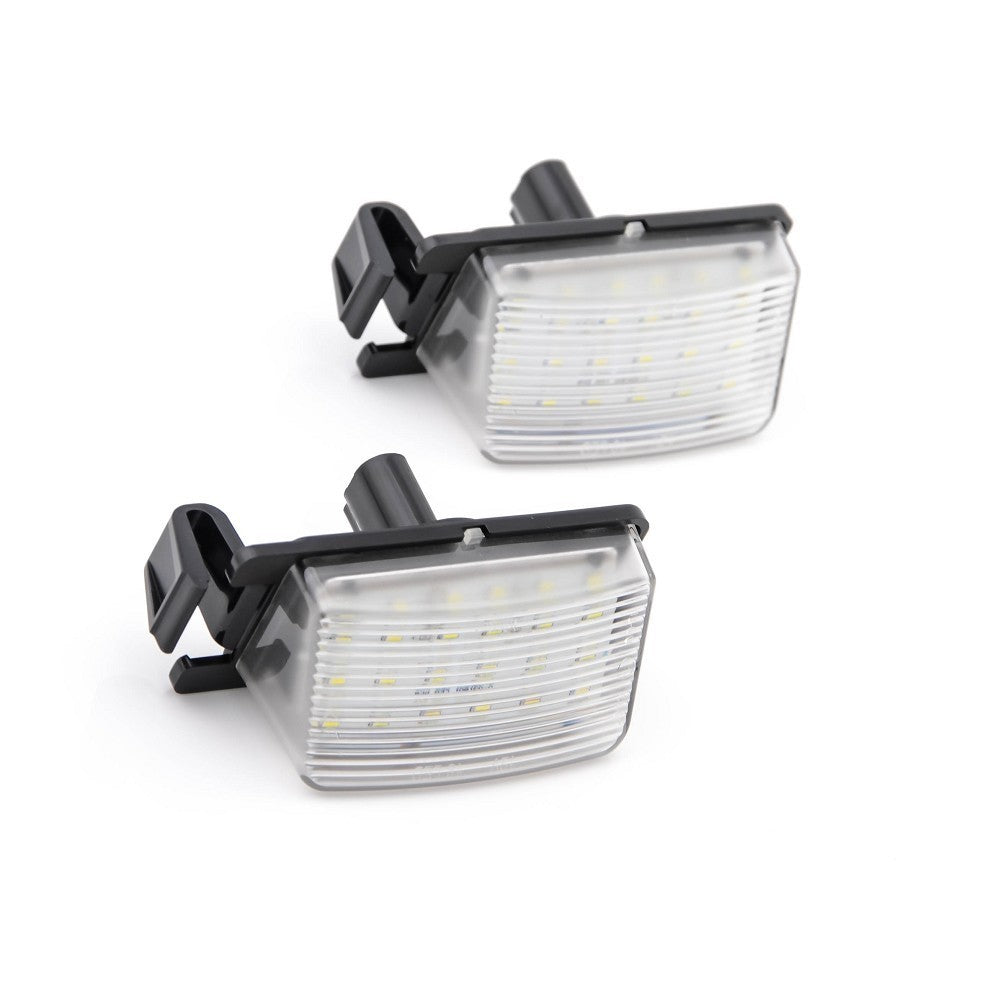 LED Kennzeichenbeleuchtung Module für Nissan Versa Livina Pulsar GT-R Cube 350Z 370Z mit Zulassung - LEDRide