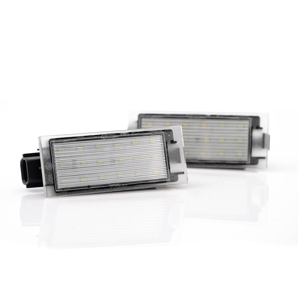 LED Kennzeichenbeleuchtung Module Renault Clio Twingo Megane Laguna Vel Satis Master mit Zulassung - LEDRide