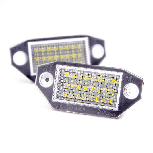 LED Kennzeichenbeleuchtung Ford Mondeo III MK3 Plug&Play Module mit Zulassung - LEDRide