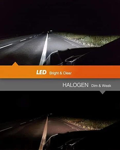 2x H7 LED-Abblendlicht 60W Set – Klare Sicht für maximale Sicherheit | 6500K Tageslichtweiß | Canbus-kompatible Automobil-Lampen