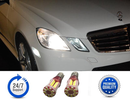 2 Stück 57SMD LED Standlicht Parkleuchte H6W Bax9s 3014 SKODA SUPERB I 3U4