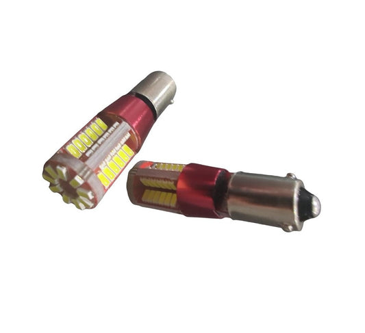 Begrenzungslicht 2x LED H6W 57SMD 3014 CANBUS Xenon Weiß für Autos