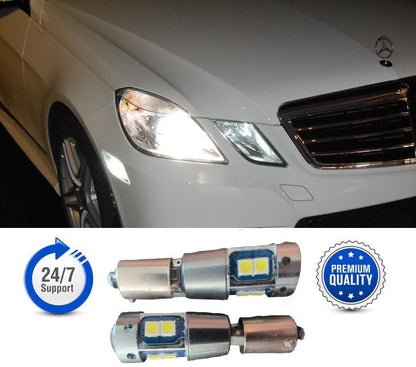 2 Stück 10SMD LED Standlicht Parkleuchte H6W Bax9s 3030 SKODA SUPERB I 3U4