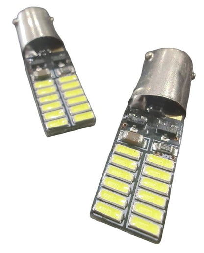 2 Stück 24SMD LED Standlicht Parkleuchte H6W Bax9s 4014 SKODA SUPERB I 3U4