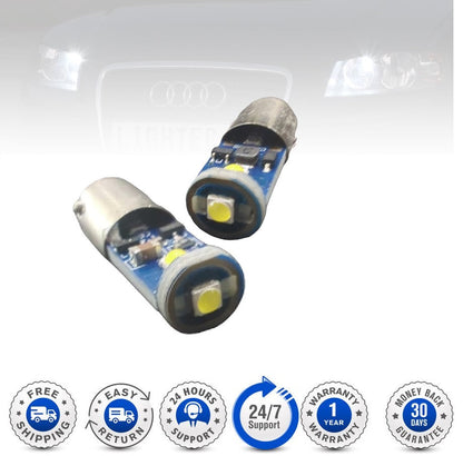 2 Stück 3SMD LED Standlicht Parkleuchte H6W Bax9s 3030 SKODA SUPERB I 3U4